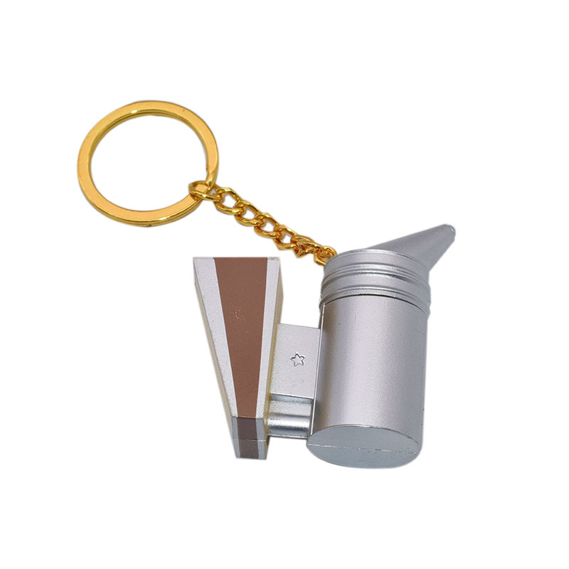 Bee Smoker Tool - 養蜂用燻煙器キーホルダー 養蜂家ギフト 養蜂記念品 LED養蜂用燻煙器キーホルダー 養蜂ギフト 養蜂道具