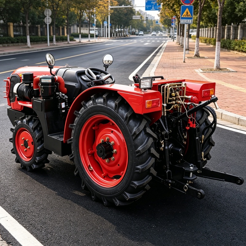 Farming Year - カスタマイズ可能な農業用耕運機、CE&EMC認証取得済みのクローラ式ロータリー耕運機、26年間売れ筋の耕作機器