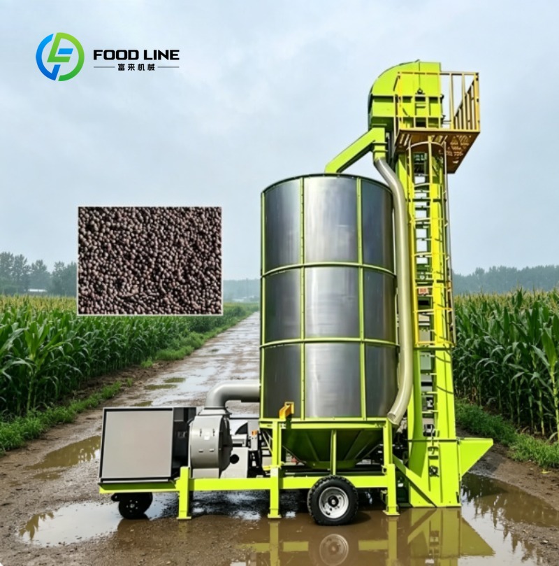 Agriculture Farming Technology - 小型～中規模農場および農業事業向け熱風循環技術搭載モバイル穀物乾燥機