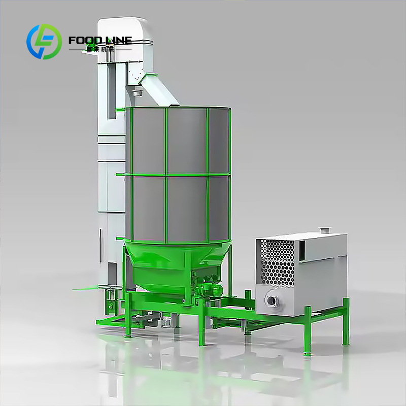 Smart Farming Technology In Agriculture - カスタム省エネ穀物乾燥塔ヒートポンプ技術、スマートアプリ制御付き、現代農業管理用