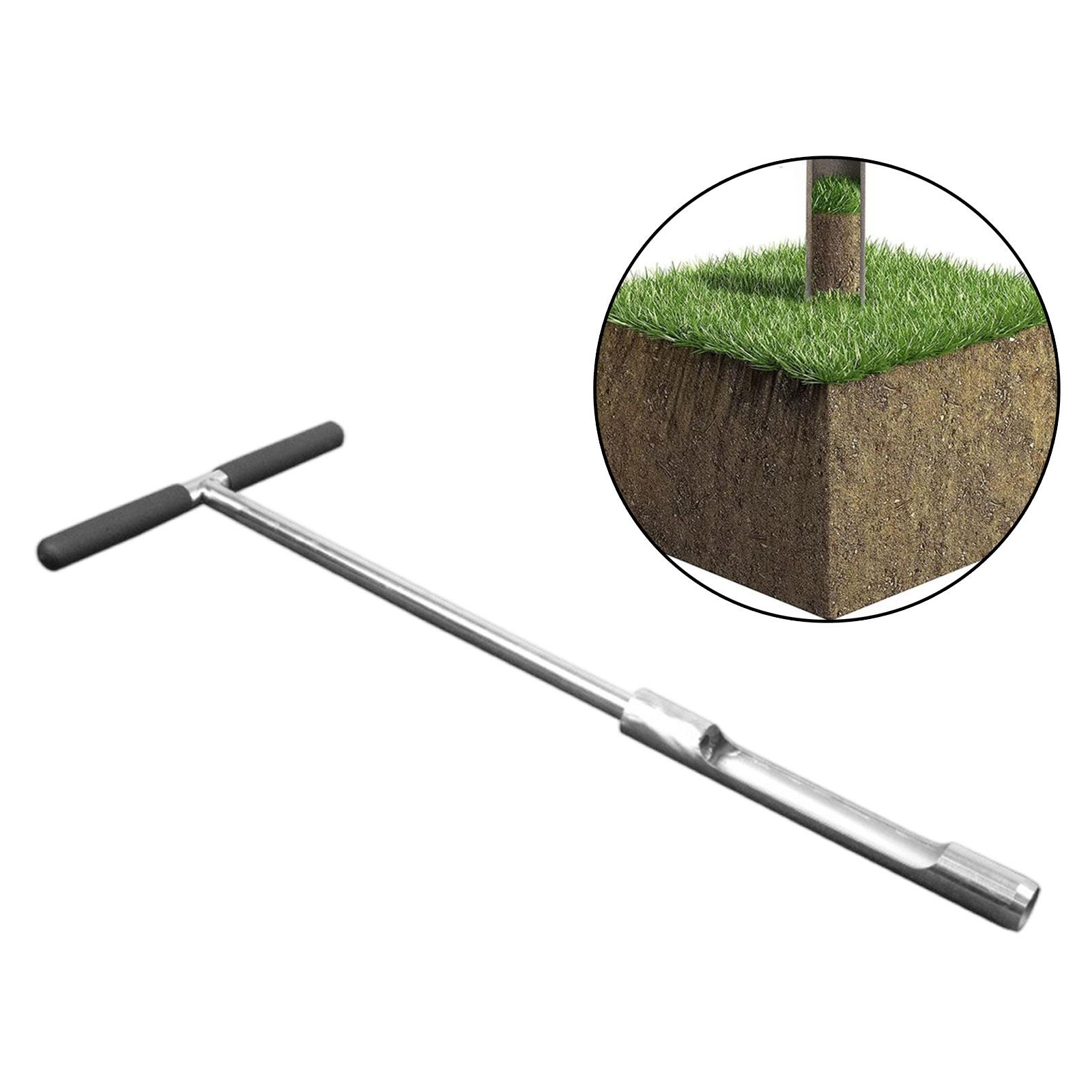 Agriculture Farming Tool - ステンレス鋼土壌サンプラー プロ用ハンドヘルドコアサンプラー ツール 農業、ゴルフ場、芝生、庭、農場用