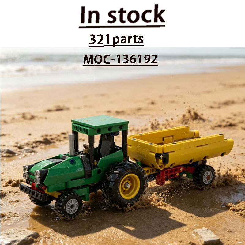 Farming And Agriculture Pdf - 組み立てモデル MOC-136192 新人気農業用ビーチトラクタートレーラー 321ピース クリエイティブなカスタム誕生日おもちゃギフト