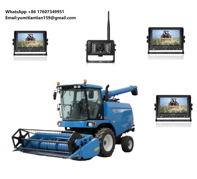 Farming System & Sustainable Agriculture - 信頼性の高い無線農業機器観測カメラシステム 大規模農場向け車両後退支援