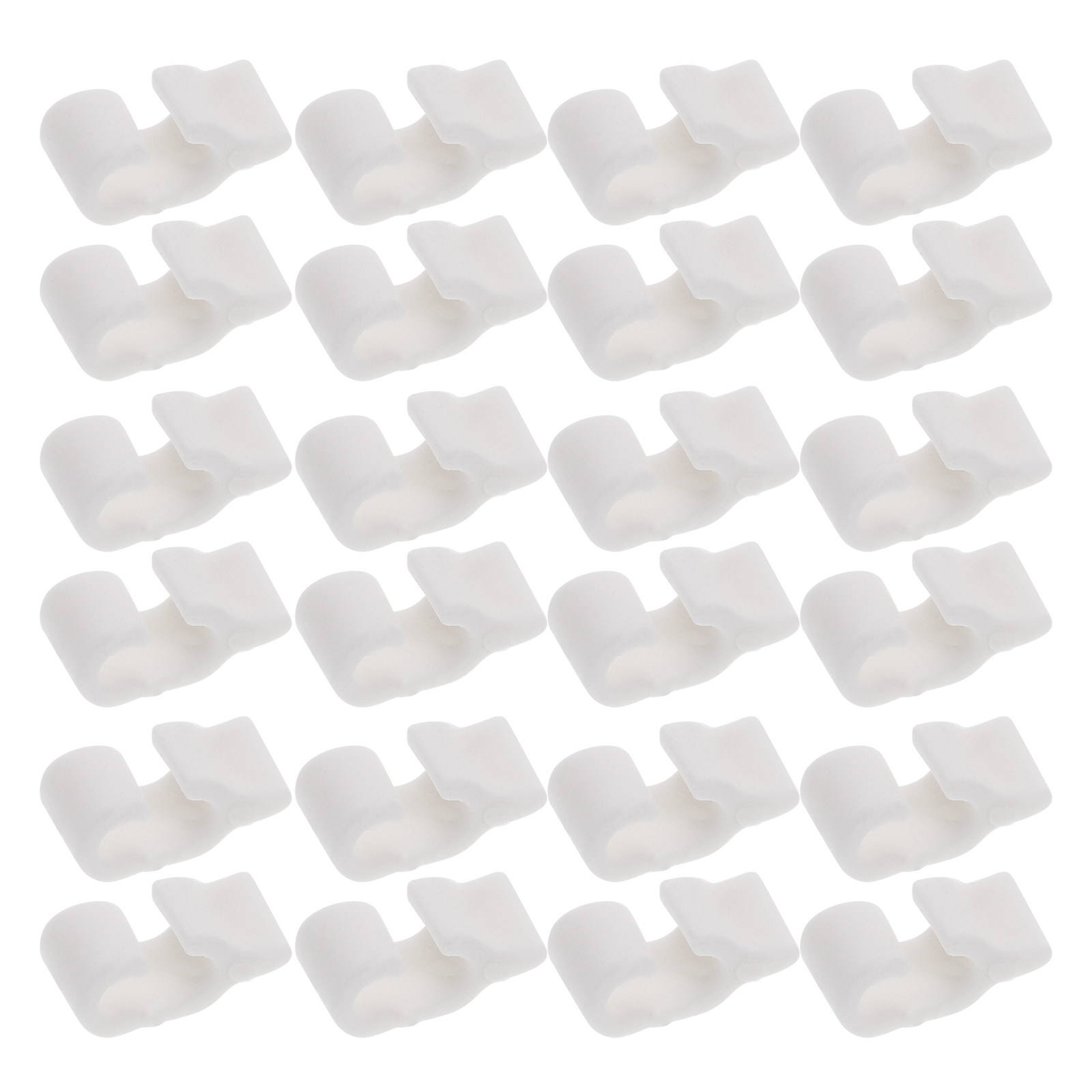 Rabbit Cage Wire - 40個入り収納キャビネット用バックル プラスチッククリップ 簡単取り付け ワイヤー用 ペットケージ用 犬・ウサギ・鳥用ケージコネクター
