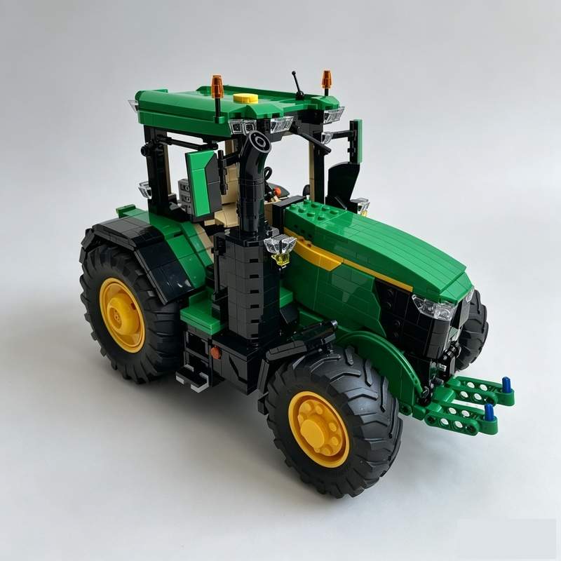 1984ピース 農業トラクター MOC ビルディングブロック - Agriculture Farming Technology のレビューと価格