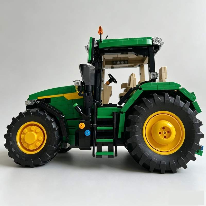1984ピース 農業トラクター MOC ビルディングブロック - Agriculture Farming Technology のレビューと価格