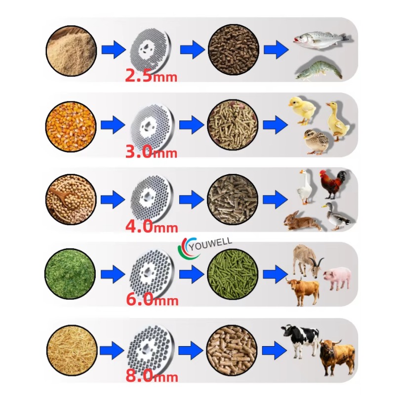 耐久性のある飼料ペレットマシン研削盤 - 農業および農機具に - Farming Is Part Of Agriculture のレビューと価格
