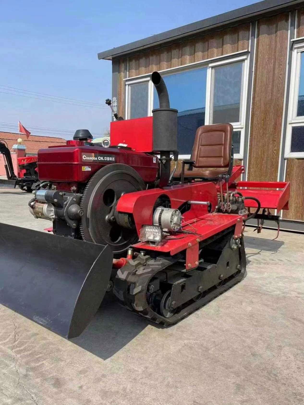 ディーゼル式クローラー型ロータリーティラー、農業用具、小型ト - Agriculture Farming Tool のレビューと価格