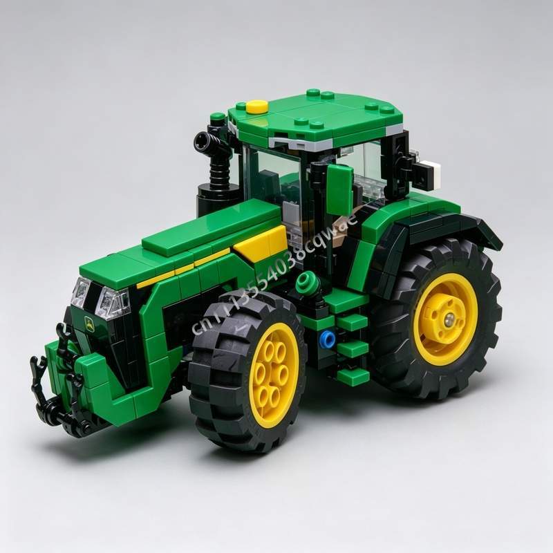 508ピース 農業トラクター 8R 410 農業車両 MOC - Agriculture Farming Technology のレビューと価格