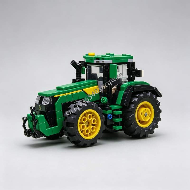508ピース 農業トラクター 8R 410 農業車両 MOC - Agriculture Farming Technology のレビューと価格