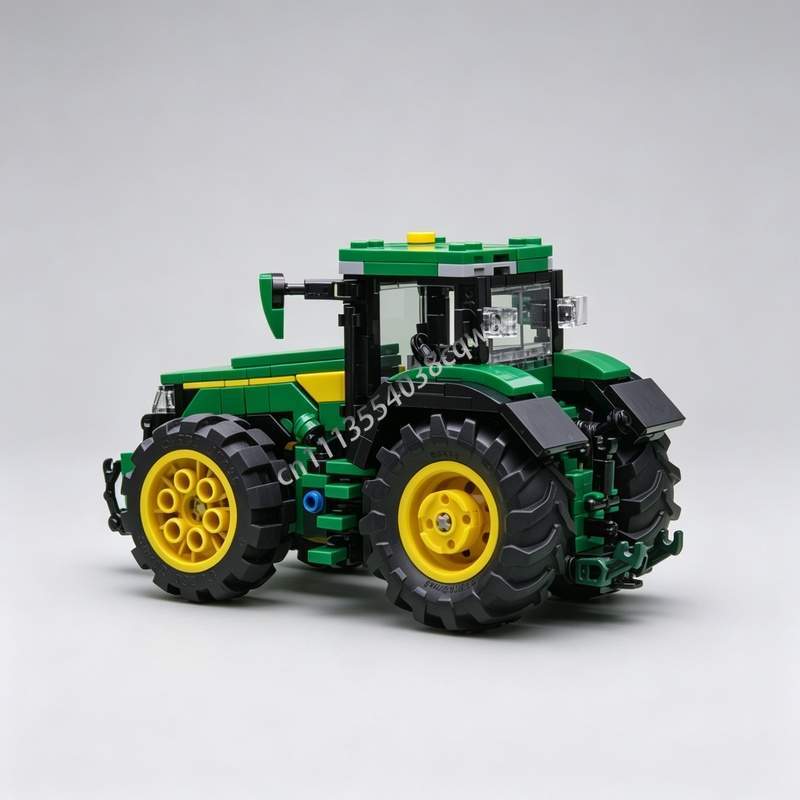 508ピース 農業トラクター 8R 410 農業車両 MOC - Agriculture Farming Technology のレビューと価格