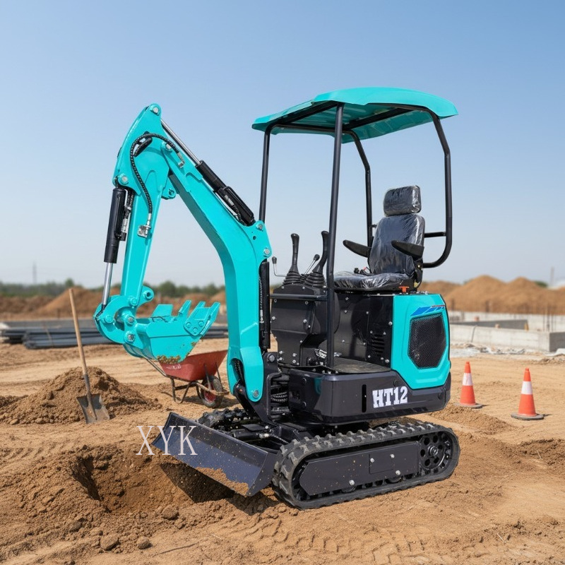 FOB価格保証付き農業用ミニショベル1200KG多機能掘削ロ - Farming Agriculture Machine のレビューと価格