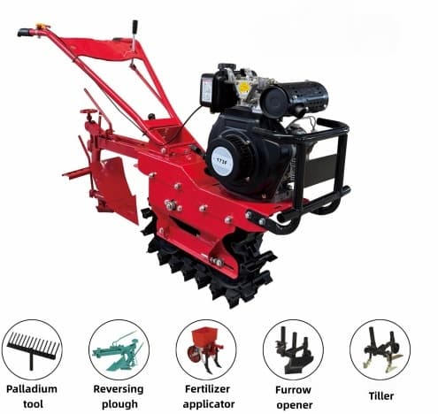 高級小型農業用ミニ耕運機 ガソライン式マイクロロータリー耕運 - List Of Agriculture Farming のレビューと価格