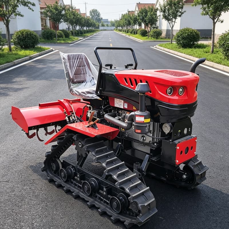 カスタマイズされた2026年ホットセールクローラーロータリー - Farming Agriculture Machine のレビューと価格