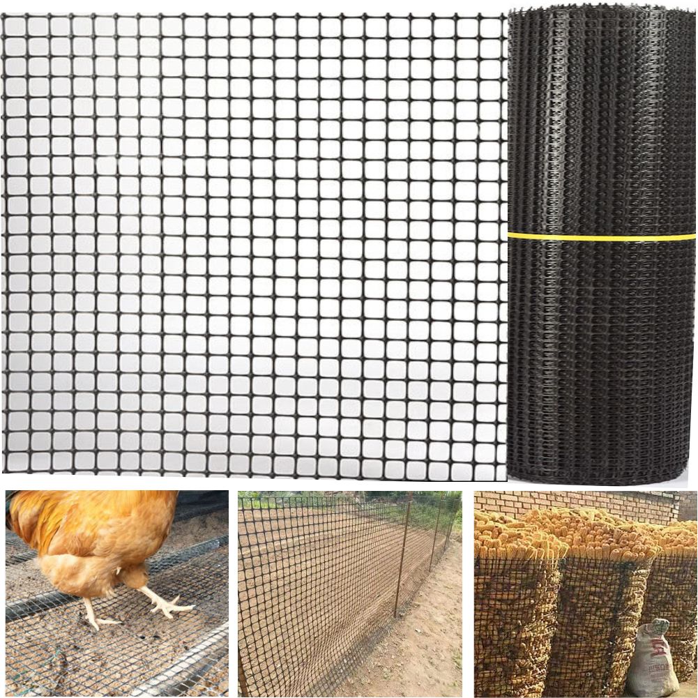 ガーデンラティスメッシュ黒色プラスチック漏れ防止メッシュネッ - Rabbit Cage Wire のレビューと価格