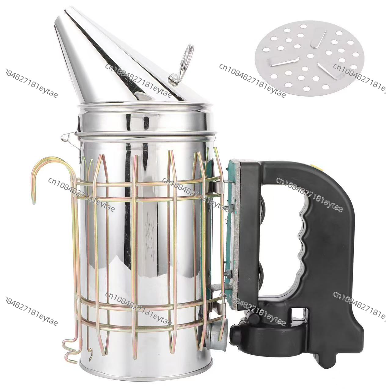 ステンレス製電気式養蜂用燻煙器、黒色ハンドル、尖ったノズル付 - Bee Smoker Tool のレビューと価格