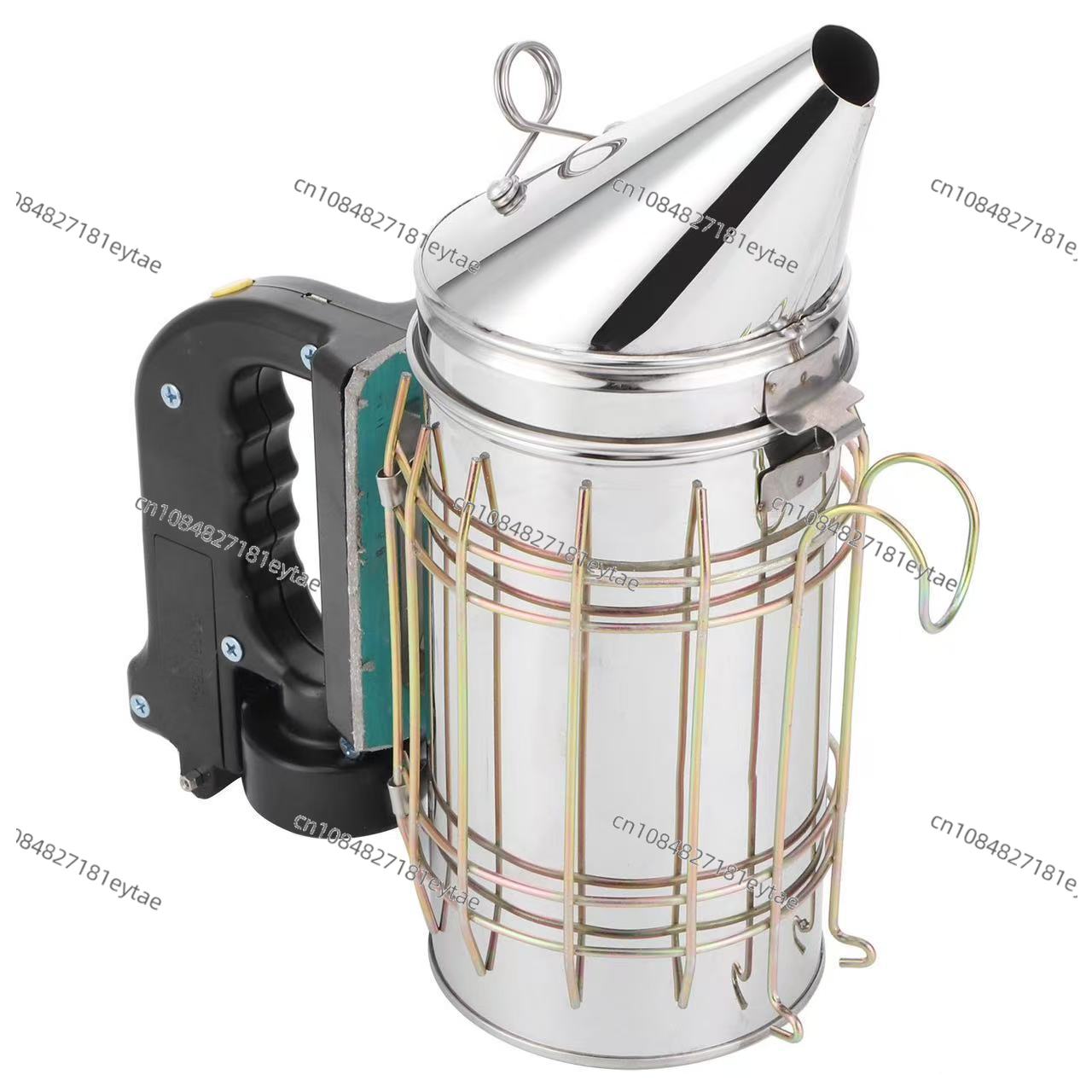 ステンレス製電気式養蜂用燻煙器、黒色ハンドル、尖ったノズル付 - Bee Smoker Tool のレビューと価格