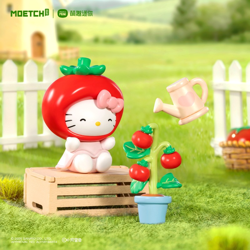 本物のハローキティのトマト、ニンジン、スイートコーン、ネギ入 - Farming Japan のレビューと価格