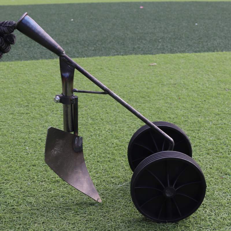 庭草除草ツール 炭素鋼鍛造金属 農業用土壌掘削鍬 2輪 3i - Agriculture Farming Tool のレビューと価格