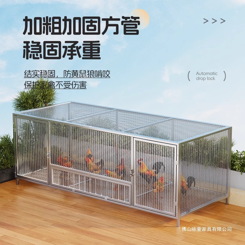 屋外鶏・鴨用ケージ、ペット鳩繁殖専用ケージ、犬用ケージ、特大 - Rabbit Cage Wire のレビューと価格
