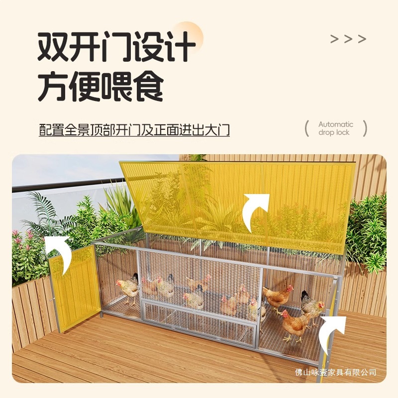 屋外鶏・鴨用ケージ、ペット鳩繁殖専用ケージ、犬用ケージ、特大 - Rabbit Cage Wire のレビューと価格