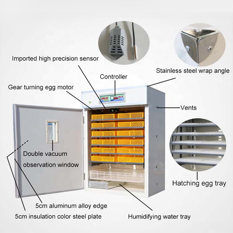 全自動孵卵器 鶏卵孵化用 工業用販売 インキュバデ・フエブ  - Poultry Incubator のレビューと価格