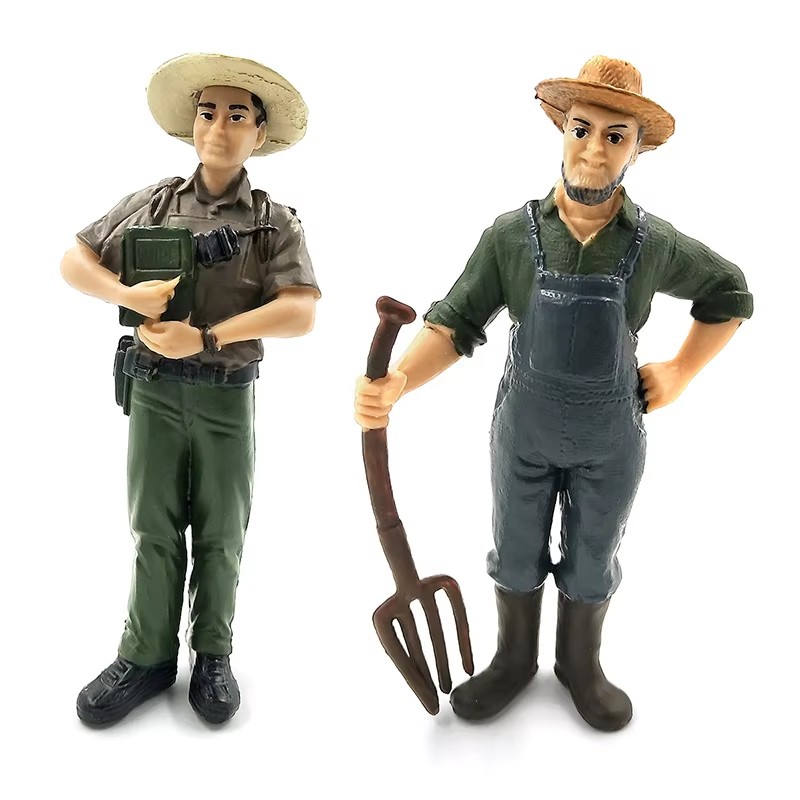 農場スタッフ労働者農家シミュレーション人物モデル盆栽置物家の - Farming Japan のレビューと価格