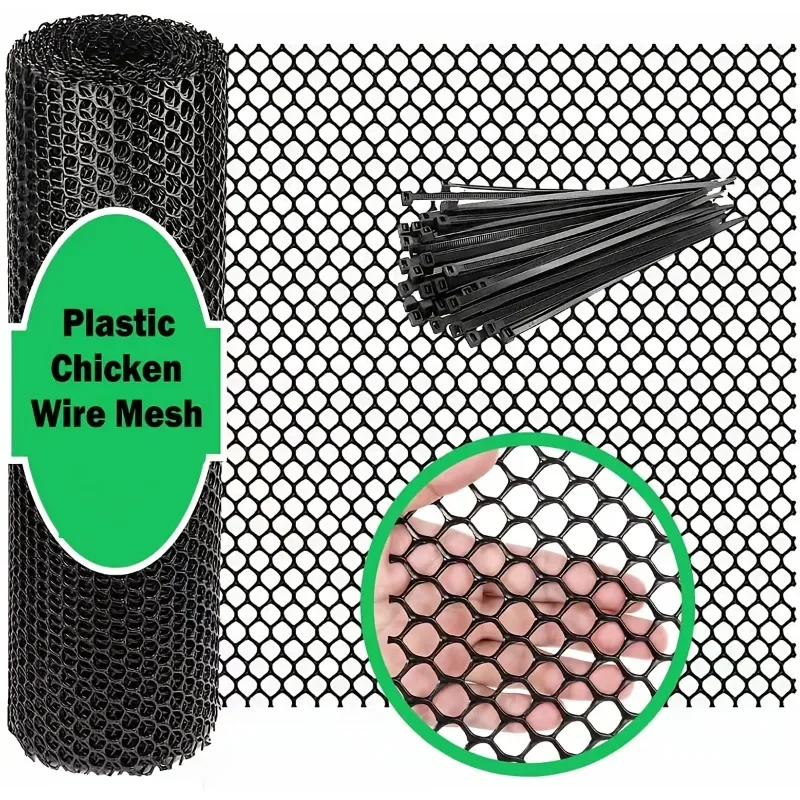 幅60cm、網目0.8mmのプラスチック製ワイヤーメッシュフ - Rabbit Cage Wire のレビューと価格