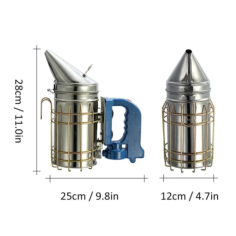 ステンレス製電動養蜂用燻煙器、充電式蜂煙噴霧器、養蜂家ツール - Bee Smoker Tool のレビューと価格